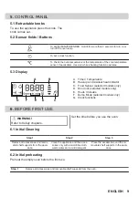 Предварительный просмотр 9 страницы Zanussi ZOHNA7X1 User Manual