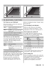 Предварительный просмотр 15 страницы Zanussi ZOHNA7X1 User Manual