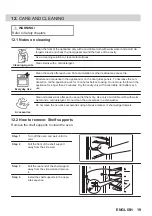 Предварительный просмотр 19 страницы Zanussi ZOHNA7X1 User Manual