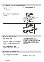 Preview for 10 page of Zanussi ZOHNB0W1 User Manual