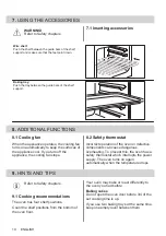 Preview for 10 page of Zanussi ZOHNB0X2 User Manual