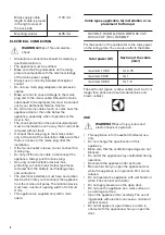 Предварительный просмотр 4 страницы Zanussi ZOHNC0K1 User Manual