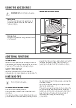 Предварительный просмотр 9 страницы Zanussi ZOHNC0K1 User Manual