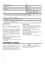 Предварительный просмотр 20 страницы Zanussi ZOHNC0K1 User Manual