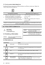 Предварительный просмотр 68 страницы Zanussi ZOHNG0X1 User Manual