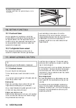 Preview for 14 page of Zanussi ZOHNQ3K2 User Manual