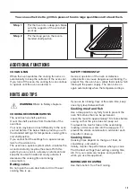 Предварительный просмотр 13 страницы Zanussi ZOHNX3K1 User Manual