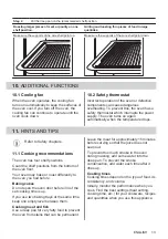 Предварительный просмотр 13 страницы Zanussi ZOHTC2X2 User Manual