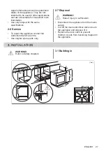 Предварительный просмотр 27 страницы Zanussi ZOHWF1X1 User Manual