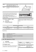 Предварительный просмотр 40 страницы Zanussi ZOHWF1X1 User Manual