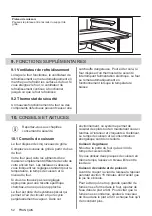 Предварительный просмотр 52 страницы Zanussi ZOHWF1X1 User Manual