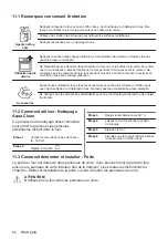 Предварительный просмотр 60 страницы Zanussi ZOHWF1X1 User Manual