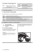 Предварительный просмотр 10 страницы Zanussi ZOHXF1X1 User Manual