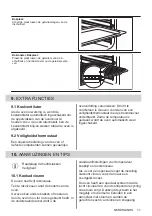 Предварительный просмотр 11 страницы Zanussi ZOHXF1X1 User Manual