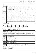 Предварительный просмотр 61 страницы Zanussi ZOHXX8KN User Manual