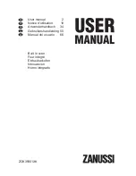 Предварительный просмотр 1 страницы Zanussi ZOK35901XK User Manual