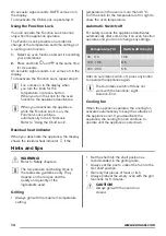 Preview for 14 page of Zanussi ZOK57261XA User Manual