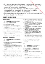 Предварительный просмотр 3 страницы Zanussi ZOP27901 User Manual