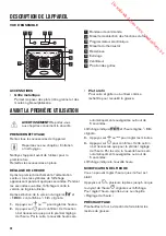 Предварительный просмотр 30 страницы Zanussi ZOP27901 User Manual