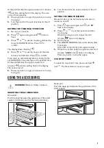 Preview for 9 page of Zanussi ZOP37901XK User Manual