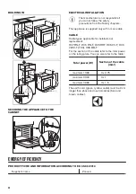 Preview for 24 page of Zanussi ZOP37901XK User Manual