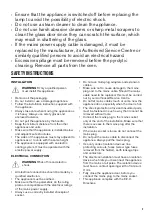 Предварительный просмотр 3 страницы Zanussi ZOP37901XU User Manual