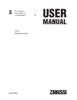 Preview for 1 page of Zanussi ZOP37902 User Manual