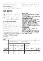 Предварительный просмотр 11 страницы Zanussi ZOP37902XK User Manual