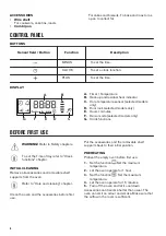 Предварительный просмотр 6 страницы Zanussi ZOP37902XU User Manual