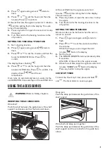 Предварительный просмотр 9 страницы Zanussi ZOP37902XU User Manual