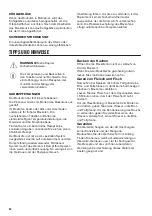 Предварительный просмотр 40 страницы Zanussi ZOP37902XU User Manual