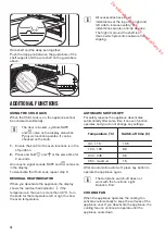 Предварительный просмотр 10 страницы Zanussi ZOP37912 User Manual