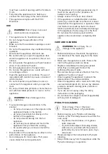 Предварительный просмотр 4 страницы Zanussi ZOP37912XC User Manual