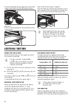 Предварительный просмотр 10 страницы Zanussi ZOP37912XC User Manual