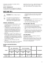 Предварительный просмотр 11 страницы Zanussi ZOP37912XC User Manual