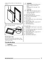 Preview for 21 page of Zanussi ZOP37962 User Manual