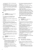 Предварительный просмотр 4 страницы Zanussi ZOP37981XK User Manual