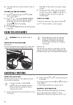 Предварительный просмотр 10 страницы Zanussi ZOP37981XK User Manual