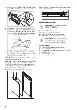 Предварительный просмотр 28 страницы Zanussi ZOP37987XU User Manual