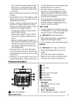 Предварительный просмотр 5 страницы Zanussi ZOP38903 User Manual