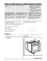 Предварительный просмотр 66 страницы Zanussi ZOP38903 User Manual