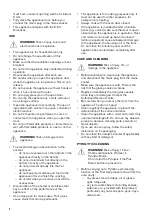 Предварительный просмотр 4 страницы Zanussi ZOP67902XU User Manual