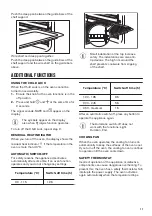 Предварительный просмотр 11 страницы Zanussi ZOP67902XU User Manual