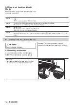 Предварительный просмотр 14 страницы Zanussi ZOPIX6X2 User Manual