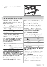 Предварительный просмотр 15 страницы Zanussi ZOPIX6X2 User Manual