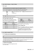 Предварительный просмотр 47 страницы Zanussi ZOPKA6KN User Manual