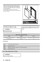 Предварительный просмотр 54 страницы Zanussi ZOPKA6KN User Manual