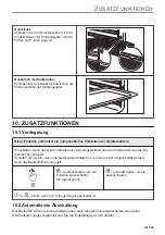 Preview for 121 page of Zanussi ZOPKE6X3 User Manual