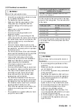 Предварительный просмотр 5 страницы Zanussi ZOPNX6KN User Manual