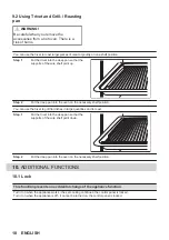 Предварительный просмотр 18 страницы Zanussi ZOPNX6KN User Manual